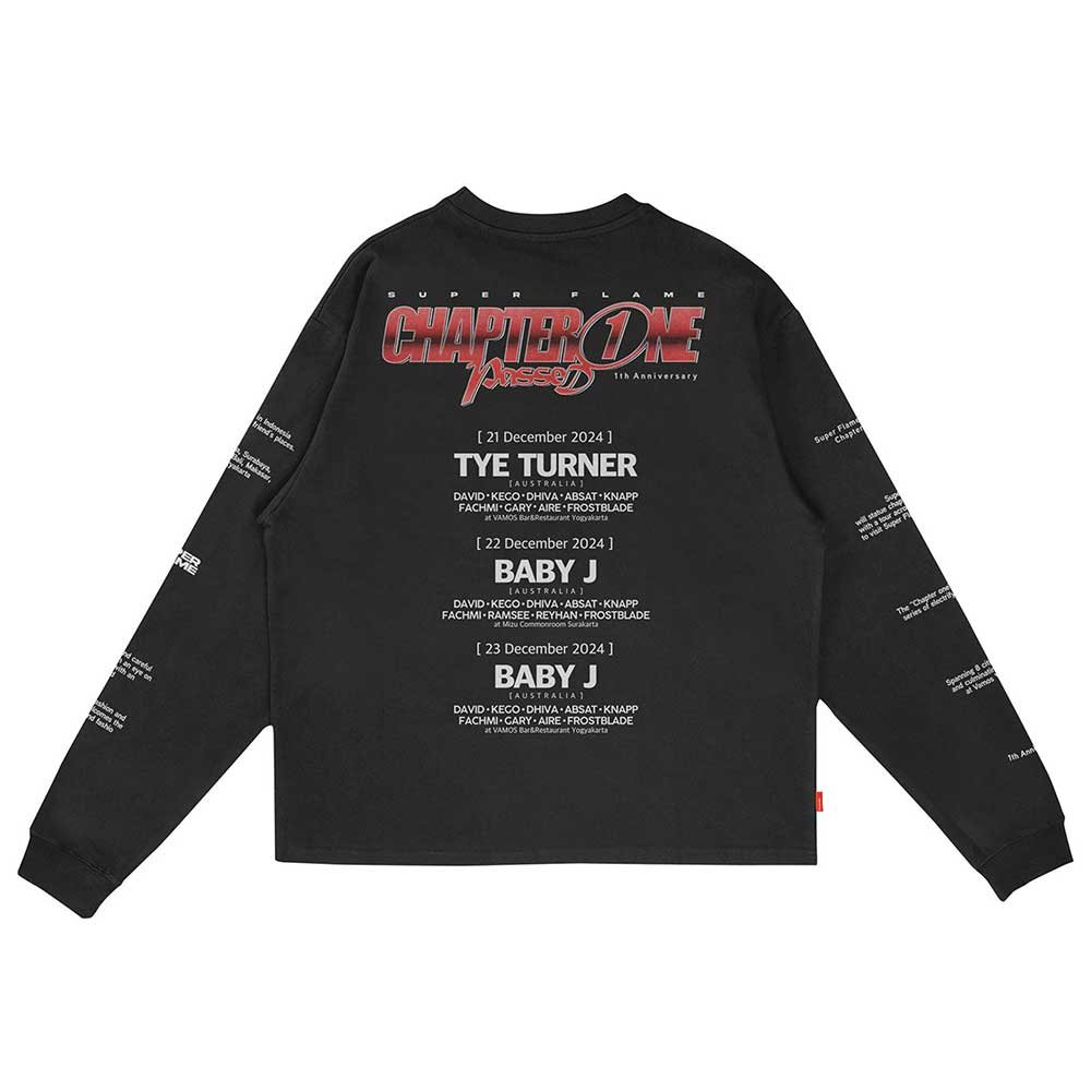 SUPERFLAME - 1ST ANNIVERSARY LONG SLEEVE
